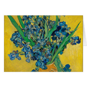Vase Van Gogh avec Iris Classic Impressionnisme