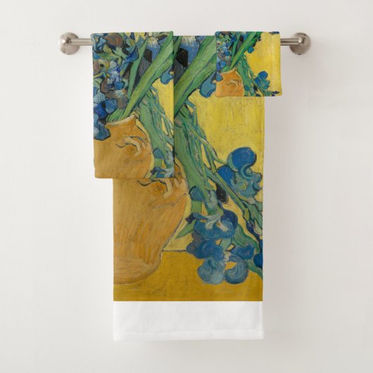 Vase Van Gogh avec Iris Classic Impressionnisme (En situation)