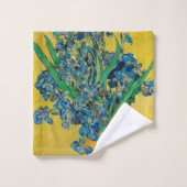Vase Van Gogh avec Iris Classic Impressionnisme (Gant de toilette)