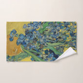 Vase Van Gogh avec Iris Classic Impressionnisme (Serviette à main)