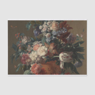 Vase van het Klassieke schilderen van Bloemen Tissuepapier