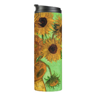 Vase with Twelve Sunflowers by Vincent van Gogh Thermosbeker