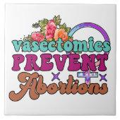 Vasectomie Empêcher les avortements Carreaux (Devant)