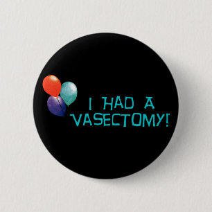 Vasectomie Ronde Button 5,7 Cm