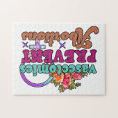 Vasectomies Empêcher les avortements Puzzle (Horizontal)