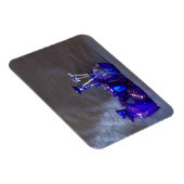 Vases horizontales en verre bleu Magnet photo (Côté Droit)