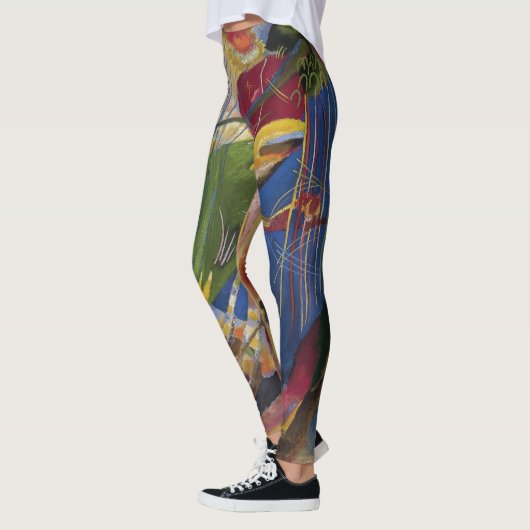 Vasily Kandinsky - Afbeelding met drie spots Leggings (Links)
