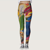 Vasily Kandinsky - Afbeelding met drie spots Leggings (Voorkant)