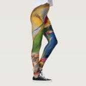 Vasily Kandinsky - Afbeelding met drie spots Leggings (Rechts)