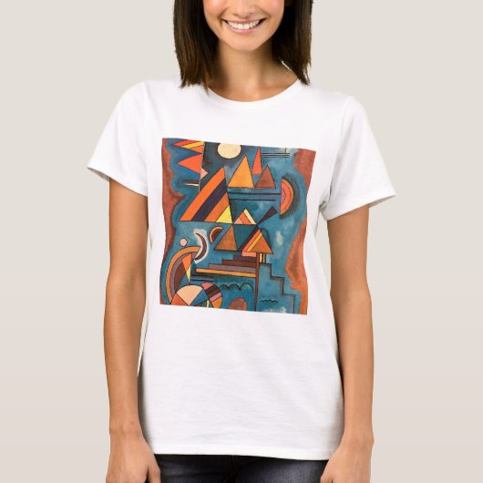 Vasily Kandinsky Bauhaus Dessau T-shirt (Voorkant)