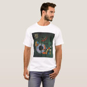 Vasily Kandinsky Counter weights T-shirt (Voorkant volledig)