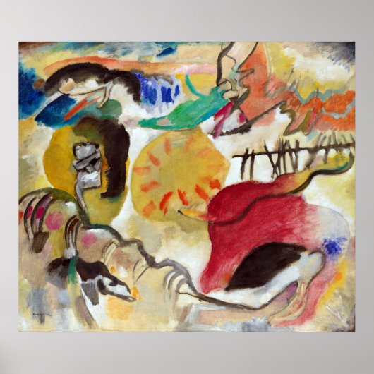 Vasily Kandisnky Garden of Love Poster (Voorkant)