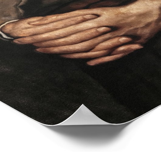 Vasily Perov Portret van Fjodor Dostojevski Kunst Poster (Hoek)