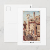 Vasily Polenov #202 - Kunstmatig Briefkaart (Voorkant / Achterkant)