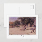 Vasily Polenov #53 - Carte postale d'art (Devant / Derrière)
