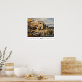 Vasily Polenov Affiche d'art Zedign #1 (Cuisine)