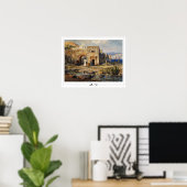 Vasily Polenov Affiche d'art Zedign #1 (Bureau à domicile)