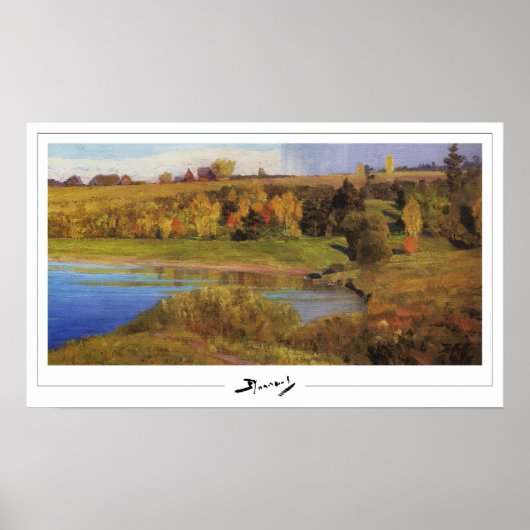 Vasily Polenov Affiche d'art Zedign #13 (Devant)