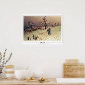 Vasily Polenov Affiche d'art Zedign #151 (Cuisine)