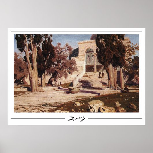 Vasily Polenov Affiche d'art Zedign #152 (Devant)