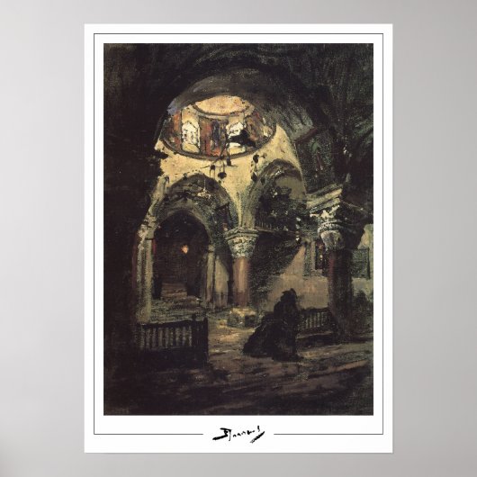 Vasily Polenov Affiche d'art Zedign #184 (Devant)