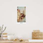 Vasily Polenov Affiche d'art Zedign #186 (Cuisine)