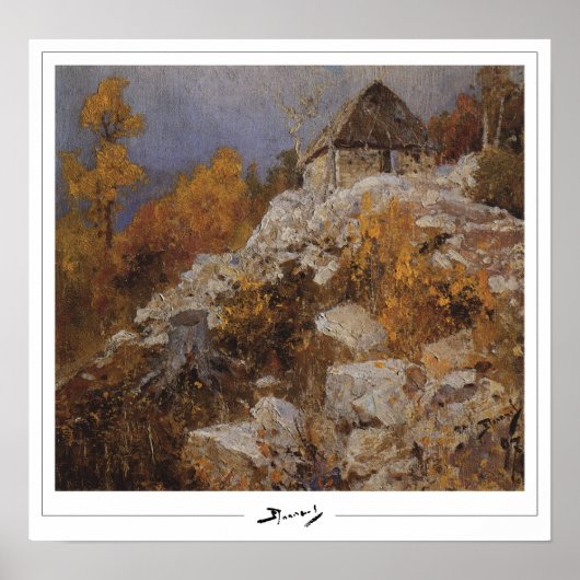 Vasily Polenov Affiche d'art Zedign #19 (Devant)