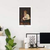 Vasily Polenov Affiche d'art Zedign #66 (Bureau à domicile)