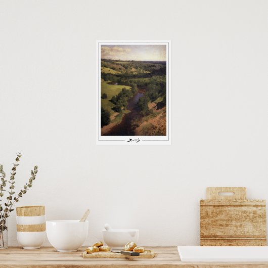 Vasily Polenov Zedign Art Poster #158 (Keuken)