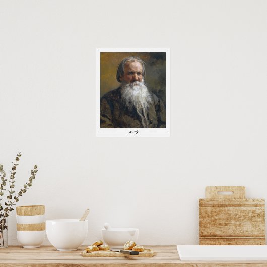 Vasily Polenov Zedign Art Poster #28 (Keuken)