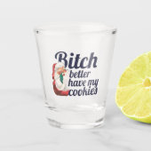 vaso chupito santa shot glas (Voorkant)