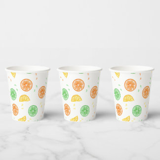 Vaso de papel limonada papieren bekers