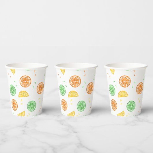 Vaso de papel limonada papieren bekers (Multi)