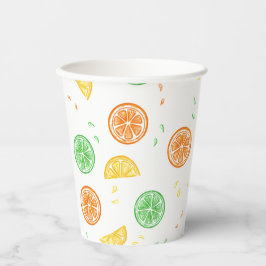 Vaso de papel limonada papieren bekers