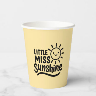 Vaso de papel – Little Miss Sunshine Papieren Bekers