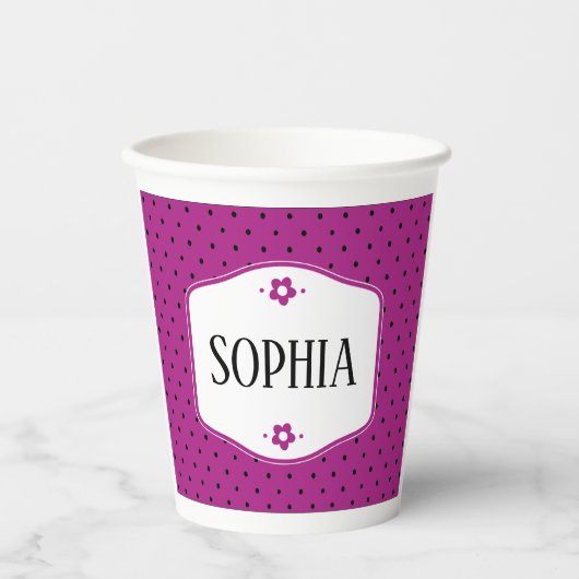 Vaso de papel lunarcitos papieren bekers (Voorkant)