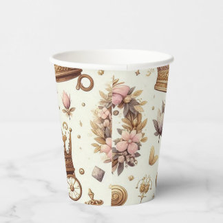 Vaso papel ilustrado Princess Papieren Bekers