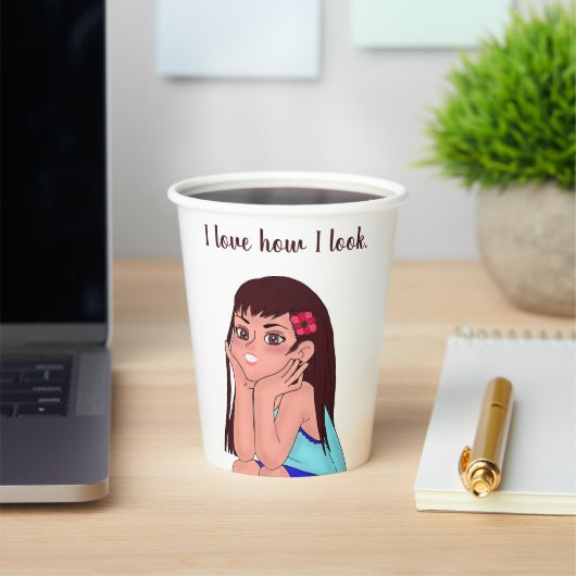 vaso para chicas papieren bekers (Insitu)