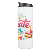 Vaso Térmico con Diseño “Celebrate With Me” | Idea Thermosbeker (Geroteerd rechts)