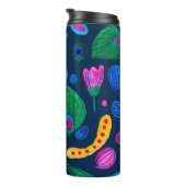 Vaso térmico diseño bohemio navy thermosbeker (Geroteerd rechts)