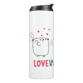 Vaso Térmico Mostropi│Love is in the air Thermosbeker (Gedraaid links)