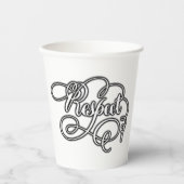 Vasos respect  papieren bekers (Voorkant)