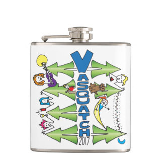 Vasquatch 2017 - Kleine fles Heupfles