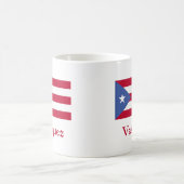 Vasquez Puerto Ricaanse vlag Koffiemok (Center)