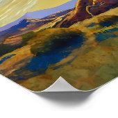 Vasquez Rocks - Affiche (Coin)