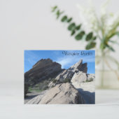 Vasquez Rocks, Californië Briefkaart (Staand voorkant)