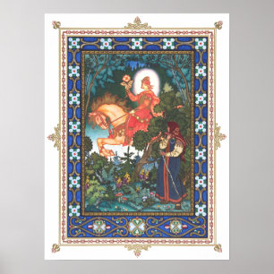 Vassilissa de Fair van Boris Zvorykin Poster