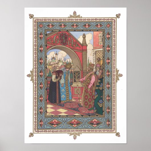 Vassilissa & Grootmoeder voor de Tsaar Poster (Voorkant)