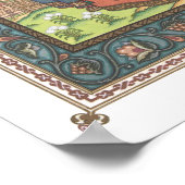 Vassilissa la belle affiche folklorique russe (Coin)