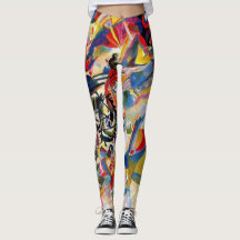 Vassily Kandinsky abstracte leggings
